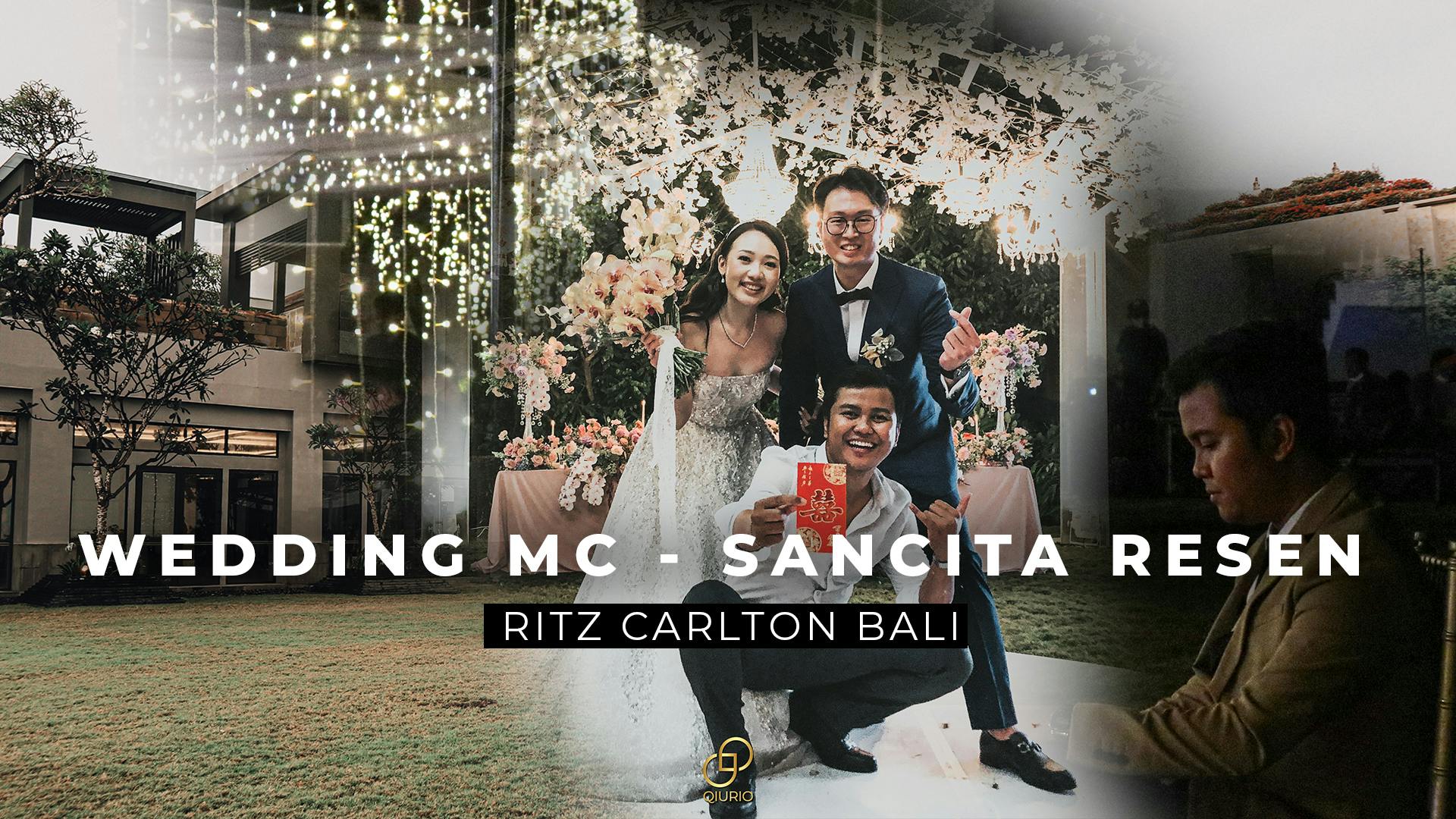 Sancita Resen - Wedding MC @The Ritz Carlton